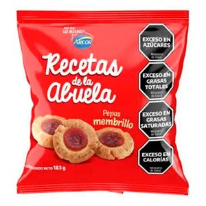 GALL DULCES ARCOR RECETAS DE LA ABUELA - PEPAS 183 gr
