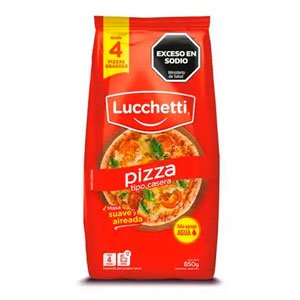 HARINA LUCCHETTI PIZZA PREMEZCLA 850 gr