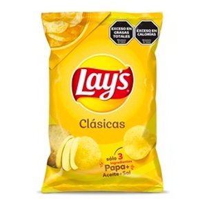 PAPAS FRITAS LAYS CLASICAS 230 gr