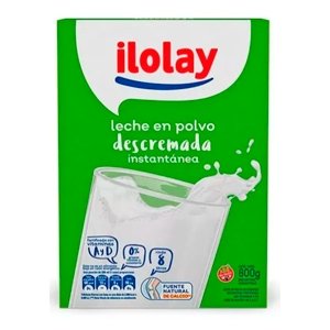LECHE POLVO ILOLAY DESCREMADA 400 gr