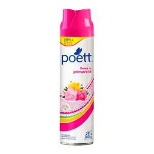 DESODORANTE AMBIENTES POETT FLORES DE PRIMAVERA 360 ml
