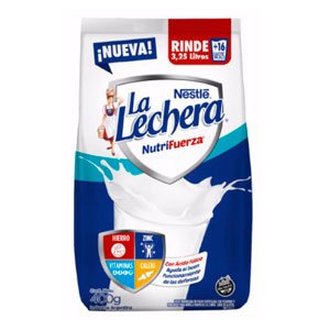 LECHE POLVO LA LECHERA ENTERA 400 gr